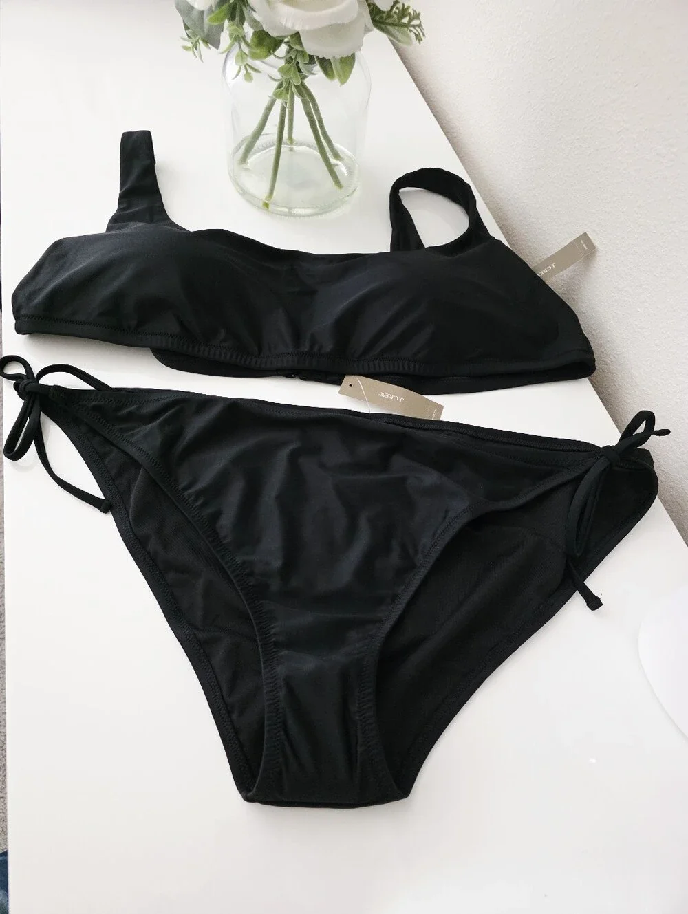 J.CREW Brand New Squareneck Bikini Top & Bottom SIZE 3X